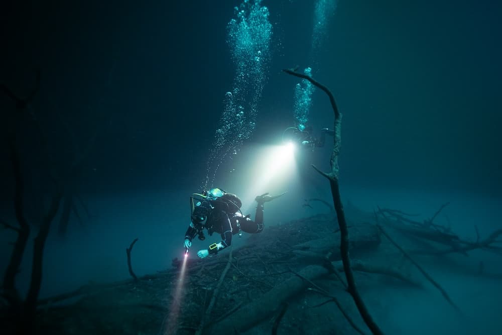 Cenote cave system
