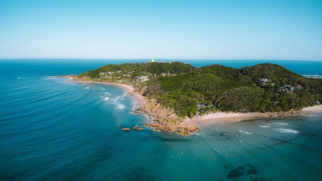 Photo of Byron Bay and Nguthungulli Julian Rocks